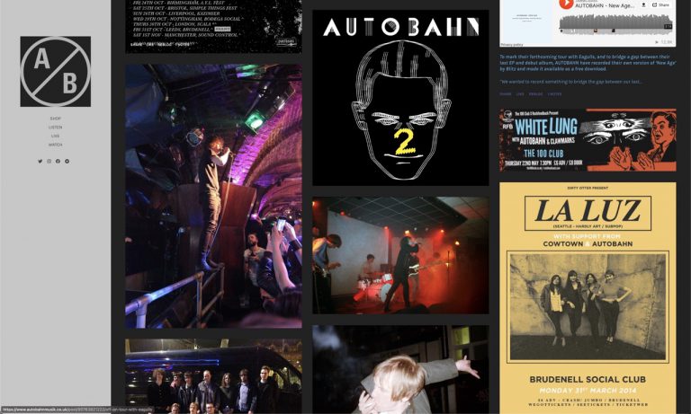 autobahnmusik.co.uk – Tumblr blog using the Cleopatra Tumblr theme by Stash Themes