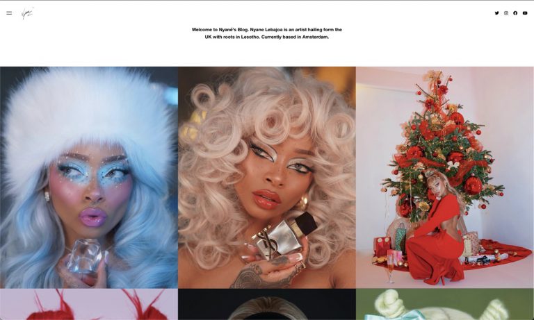 blog.nyane.co – Tumblr blog using the Young Blood Tumblr theme by Stash Themes