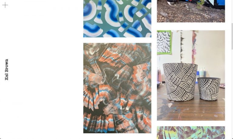 kelbrownart.com – Tumblr blog using the #Merky Tumblr theme by Stash Themes