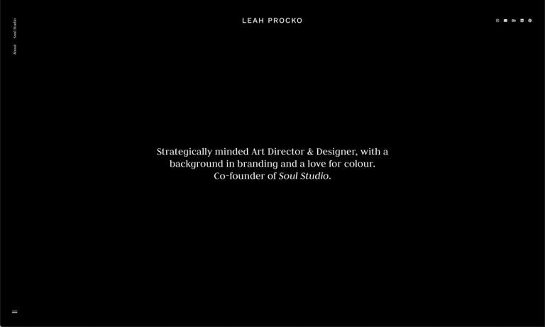 leahprocko.com – Tumblr blog using the Napoleon Tumblr theme by Stash Themes