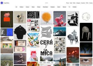 ImageGallery Tumblr theme preview – blog and modern layout, premium Tumblr theme by Stash Themes