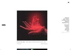 Foto Tumblr theme preview – blog and modern layout, premium Tumblr theme by Stash Themes