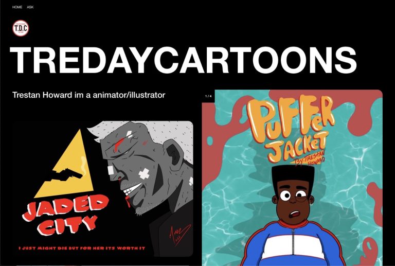 tredaycartoons.tumblr.com – Tumblr blog using the Hatfield Tumblr theme by Stash Themes