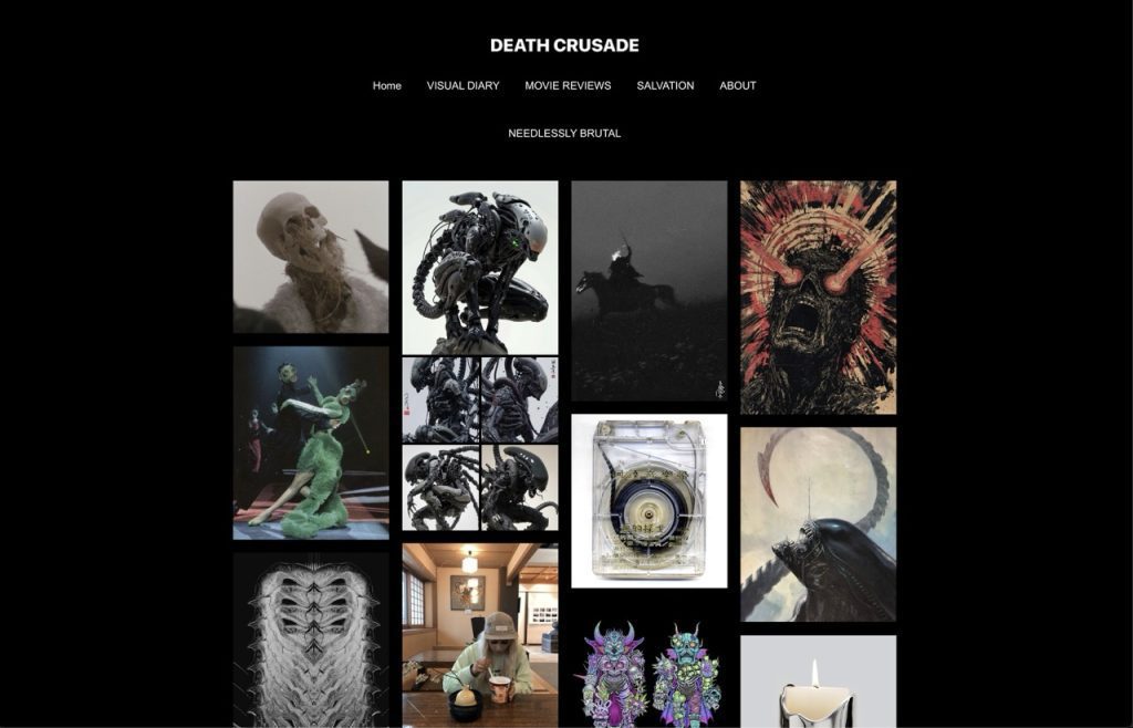 death-crusade.tumblr.com – Tumblr blog using the Polestar theme