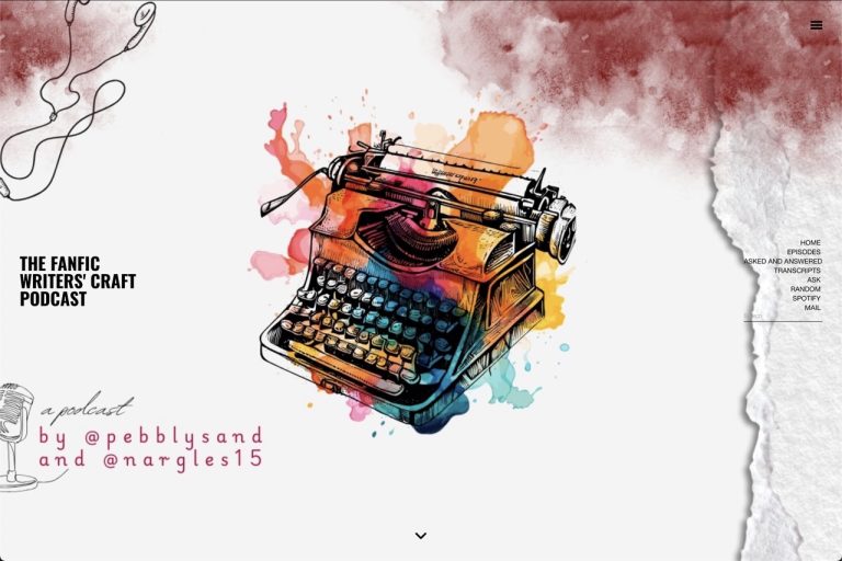 thefanficwriterscraft.com – Tumblr blog using the Foto Tumblr theme by Stash Themes
