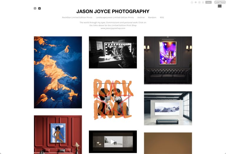jasonjoyce.tumblr.com – Tumblr blog using the Tuscan Leather Tumblr theme by Stash Themes