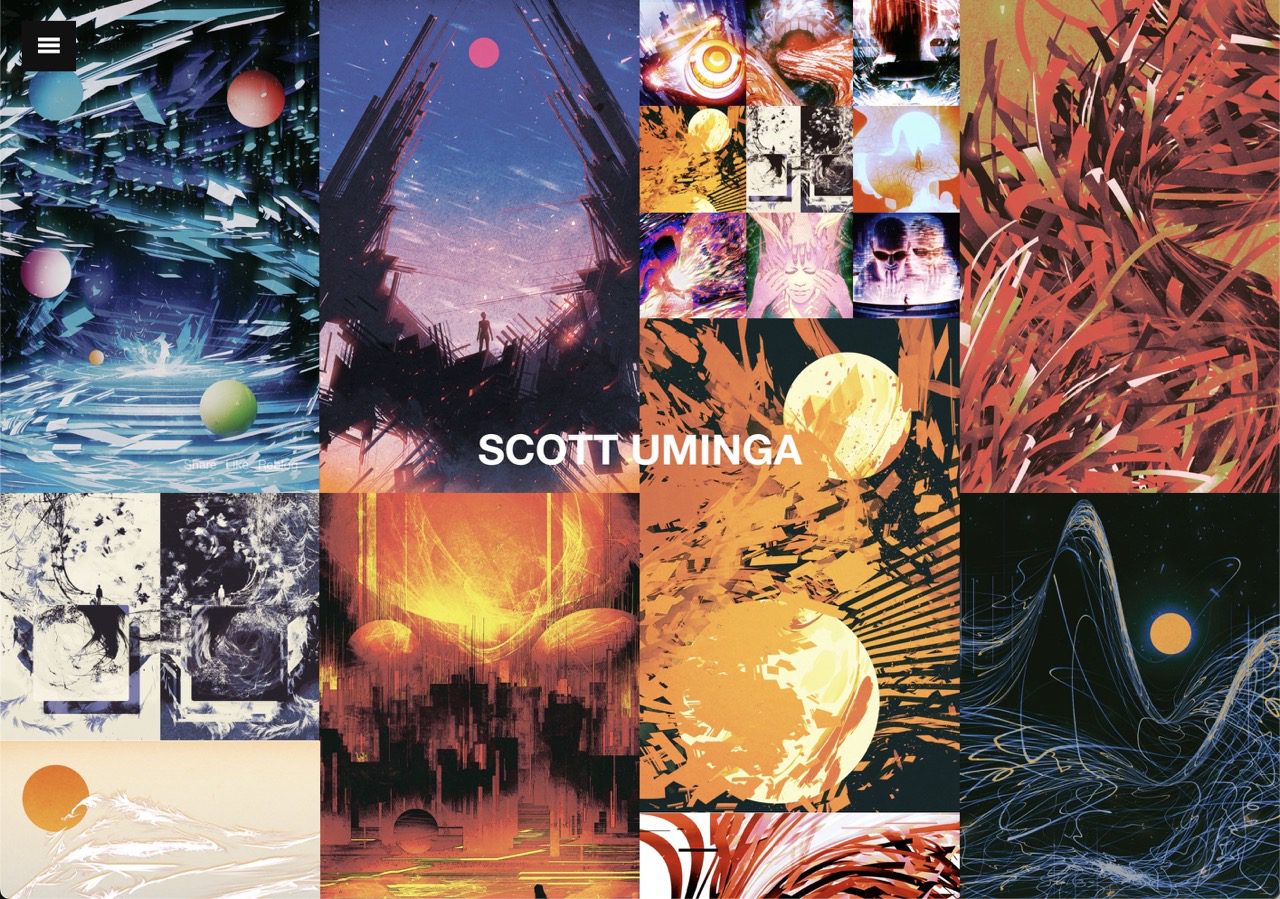 scottuminga.com – Tumblr blog using the Black Coffee Tumblr theme by Stash Themes